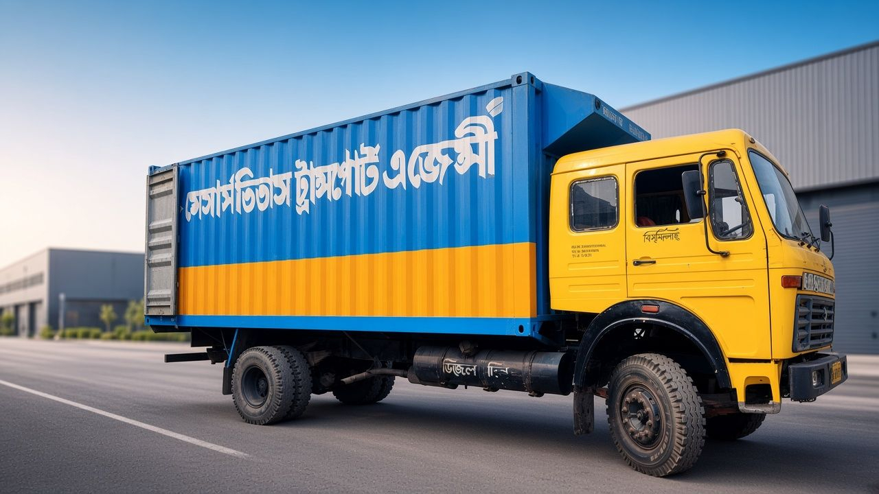 Titas Transport truck and logistics service in Bangladesh
